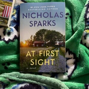 Nicholas Sparks 'At First Sight' Novel - Multicolor Cover